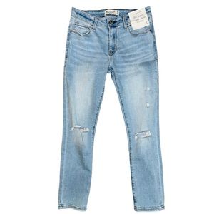 NWT ABERCROMBIE & FITCH SUPER SKINNY ANKLE JEANS  26/2s